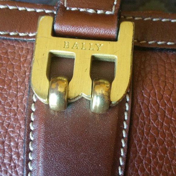Bally Bags Bally Classic Congac Leather Tote Poshmark